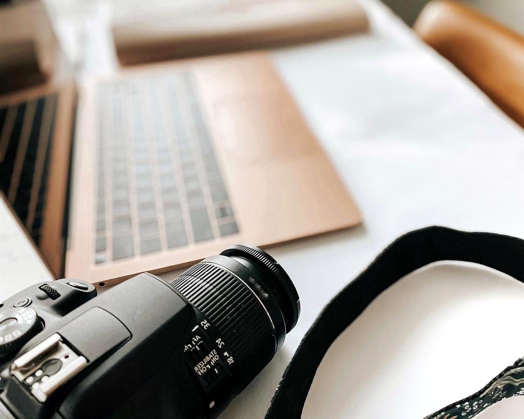 Wireless noise-cancelling headphones on desk